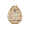 Oval Rattan Pendant Light