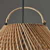 Oval Rattan Pendant Light