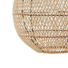 Oval Rattan Pendant Light