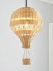 Hot Air Balloon Rattan Pendant Light Enlighted