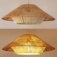 Japanese Rope Hut Pendant Light Design