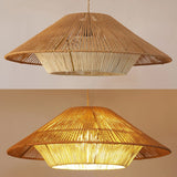 Japanese Rope Hut Pendant Light Design