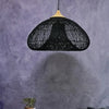 Modern Volcano Rattan Pendant Light