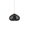 Modern Volcano Rattan Pendant Light