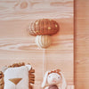 Mushroom Rattan Wall Lamp