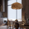 Rattan Nest Pendant Light Kitchen