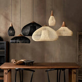 Modern-Pendant-Light-Bell-in-Rattan