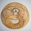 Oval Rattan Pendant Light