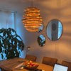 Oval Rattan Pendant Light