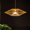 Hourglass Bamboo Pendant Light