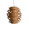 Oval Rattan Pendant Light