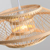 Hourglass Bamboo Pendant Light