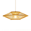 Hourglass Bamboo Pendant Light