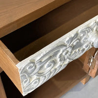 Chiang Mai Heritage Side Table Set - 40 cm