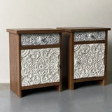 Chiang Mai Heritage Side Table Set - 40 cm