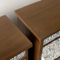 Chiang Mai Heritage Side Table Set - 40 cm