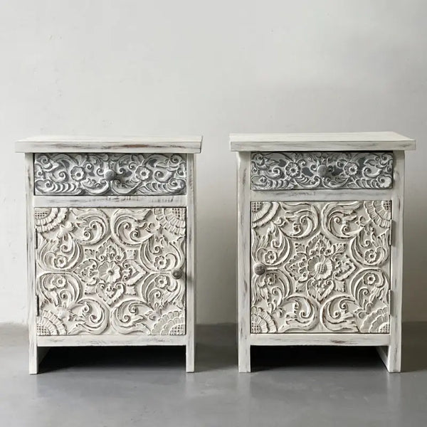 Chiang Mai Breeze Side Table Set - 40 cm