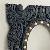 Midnight Bloom Mirror Frame - 90 cm
