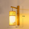 Applique Murale Cage Cylindrique en Bambou - 42 cm size