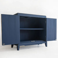 Indigo Medallion Cabinet - 90 cm