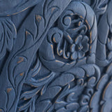 Indigo Medallion Cabinet - 90 cm