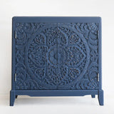 Indigo Medallion Cabinet - 90 cm