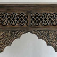 Intricate Carve Hallway Cabinet - 135 cm