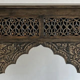 Intricate Carve Hallway Cabinet - 135 cm