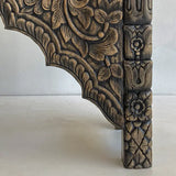Intricate Carve Hallway Cabinet - 135 cm