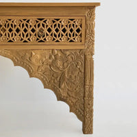 Savanna Carve Hallway Cabinet - 135 cm