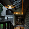 Hourglass Bamboo Pendant Light