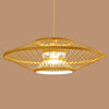 Hourglass Bamboo Pendant Light