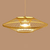 Hourglass Bamboo Pendant Light