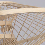 Hourglass Bamboo Pendant Light