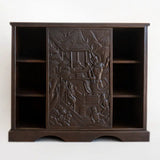 Thai Village Teak Carved Cabinet - 90 cm