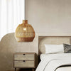 Rattan Apple Pendant Light Bedroom