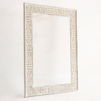 Cadre en Bois Tribal - 100 cm