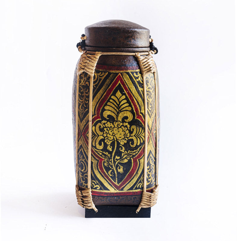 Traditional Thai Golden Rice Box - 45.7 cm – Dokinko