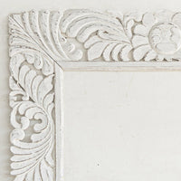 White Serenity Mirror Frame - 180 cm