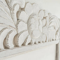 White Serenity Mirror Frame - 180 cm
