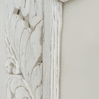 White Serenity Mirror Frame - 180 cm