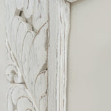 White Serenity Mirror Frame - 180 cm