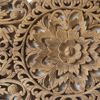 Set 2 Panneaux Muraux Rectangle Lotus Sacré - 90 cm