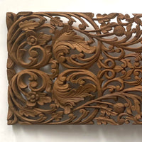 recycled-teak-wood-blooming-lotus-180-cm-horizontal-wall-panel-detail