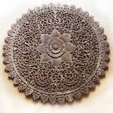 floral-teak-wood-round-wall-panel-front