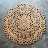 tropical-teak-wood-round-wall-panel-front