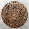 Round-Single-Bed-Panel-Lotus-Flower-Front