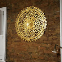 golden-lotus-single-bed-round-wall-panel-ambiance