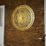 golden-lotus-single-bed-round-wall-panel-ambiance