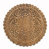 Lotus-Nature-Round-Wall-Panel-Single-Bed-Front
